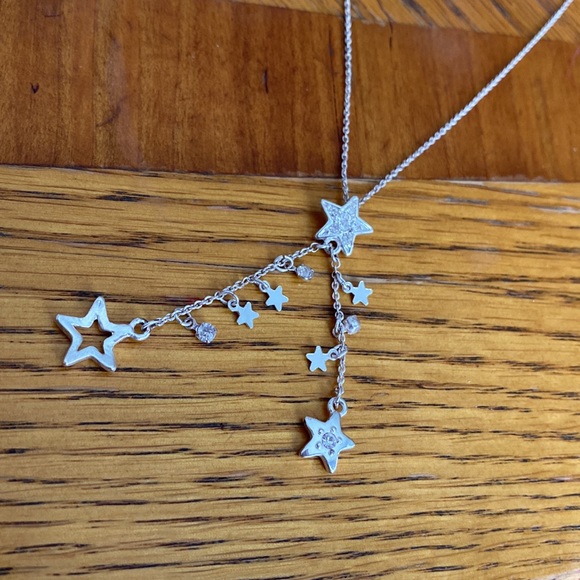 SHB silver dangling Star Necklace - Picture 4 of 5
